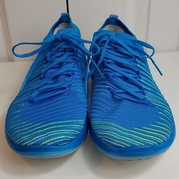 Nike Free Transform Flyknit Blue Sz 8.5 - Picture 2 of 9